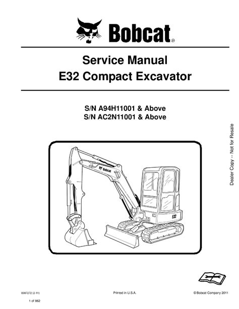 e32 r-series bobcat compact excavator|bobcat e32 manual pdf.